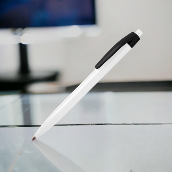 Ручка шариковая Pim / Надежная и качественная с нажимным механизмом