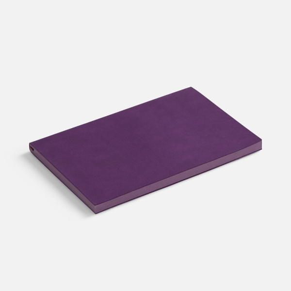 Ежедневник Flat ver.2, недатированный, фиолетовый, 14,7х20,6х1 см
