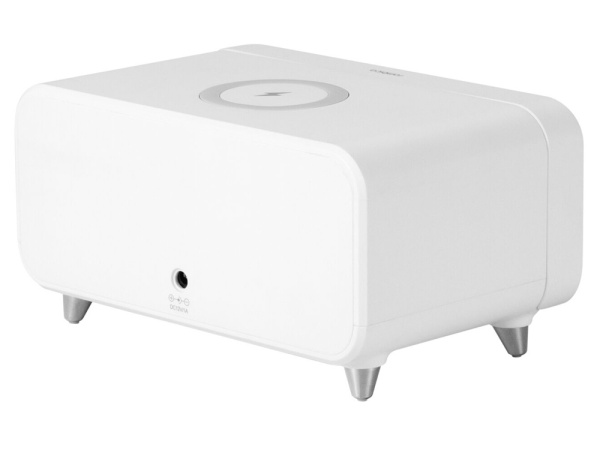 Часы с беспроводным зарядным устройством «Timebox 1», Цвет белый