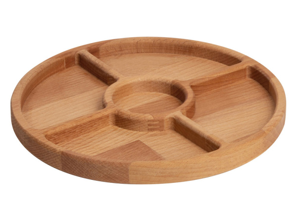 Менажница «Delly», Цвет натуральный коричневый