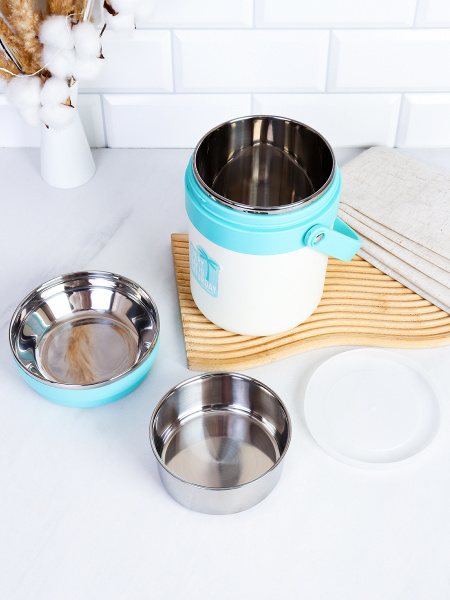 Ланч-бокс 2 л /держит тепло до 4 часов /VD-544 /уп 36/ Термос для еды