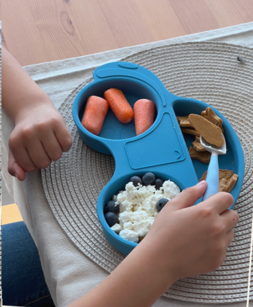 Тарелка детская Машина силиконовая/ КК2060 /уп 3/ ПРОМО АКЦИЯ