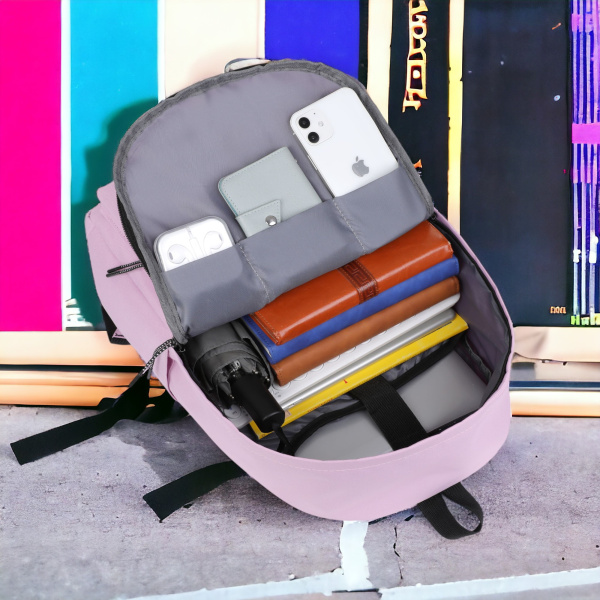 Рюкзак для ноутбука City Extra Backpack 15,6", розовая лаванда / Компактный, легкий, вместительный