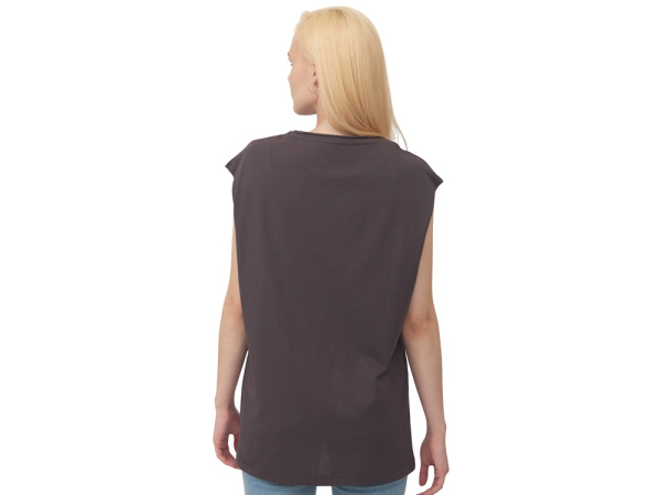 Майка оверсайз «Berlin», унисекс, Размер XL-2XL, Цвет темно-серый