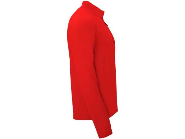 Толстовка с воротом на молнии «Melbourne» мужская, Размер M, Цвет красный