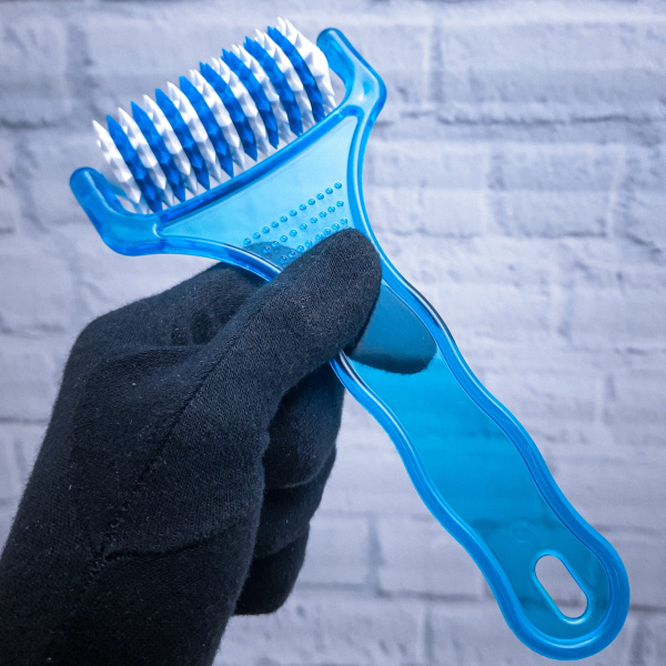 Массажер акупунктурный Рефлекс, с ручкой 180х90х32мм. Цвета Микс