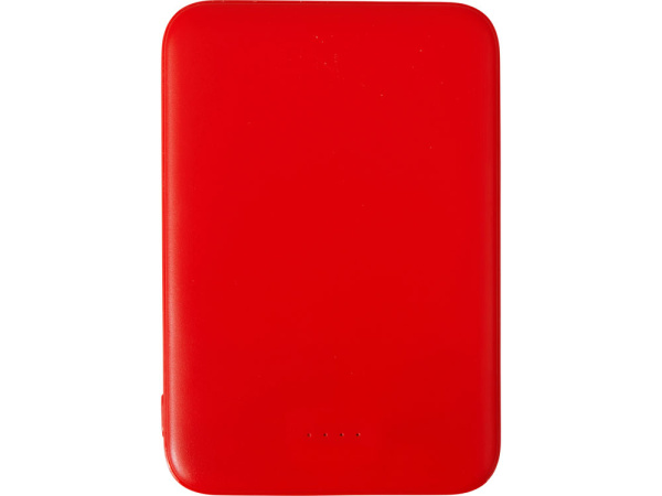 Внешний аккумулятор «Simp», 5000 мАч, Цвет красный