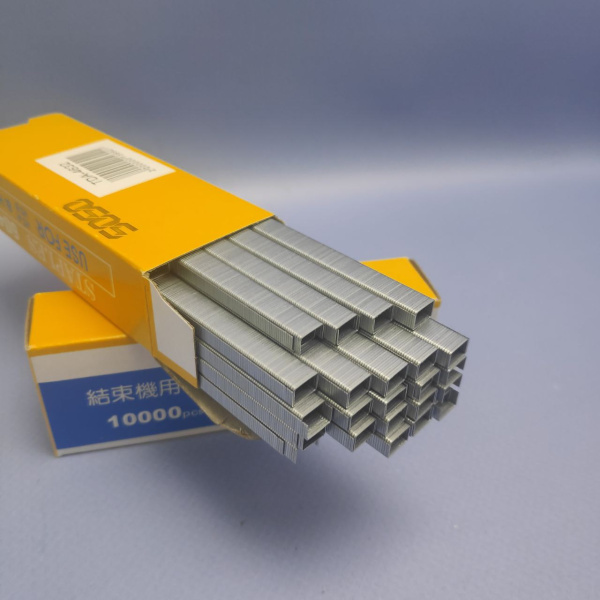 Скобы для подвязчика растений (тапенера) 10 0000 шт. / 6х4мм, 604С сталь