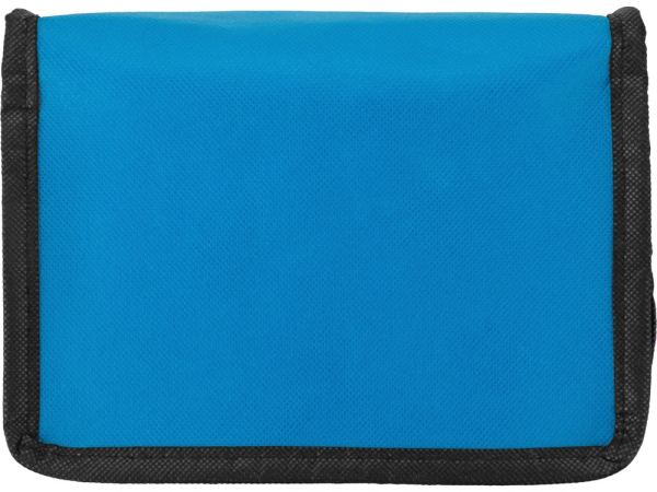 Сумка-холодильник «Альбертина», Цвет голубой/черный