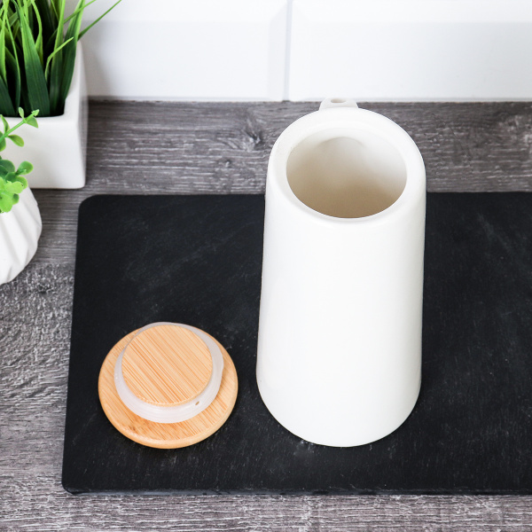 Кувшин соусник для жидких специй 450 мл / CF391 /уп 36/ белый