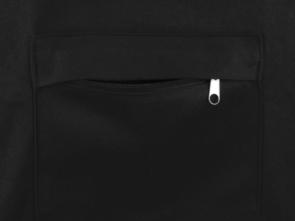Сумка на молнии «Zipper» из хлопка 280 г/м2, Цвет черный