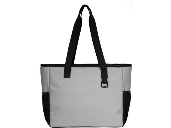 Сумка-холодильник «Polar Eco» водостойкая из переработанного пластика, 16 л, Цвет серый