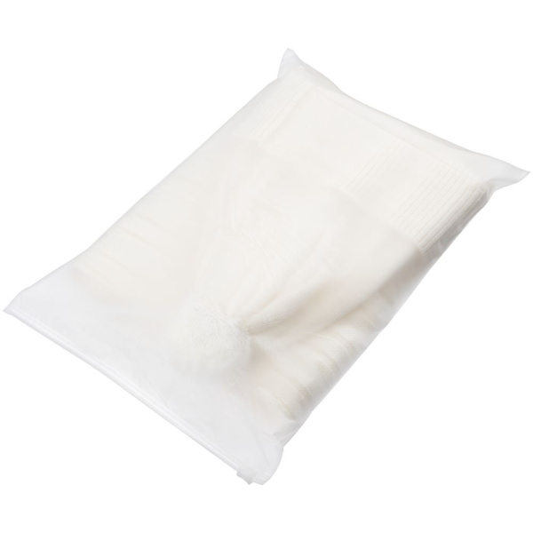 Пакет Zip Lock, S, белый, 25х35 см