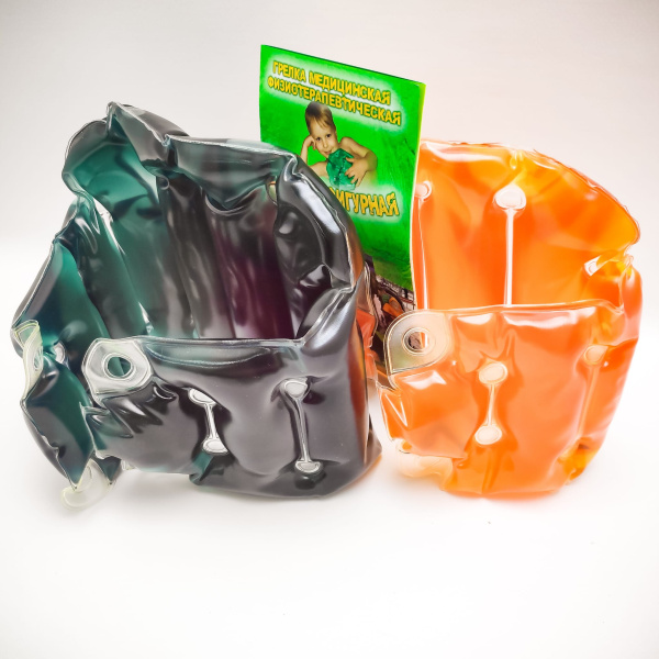 Солевая грелка Пояс Люкс, активатор "кнопка", 19,0 * 50,0 см. Цвета Микс