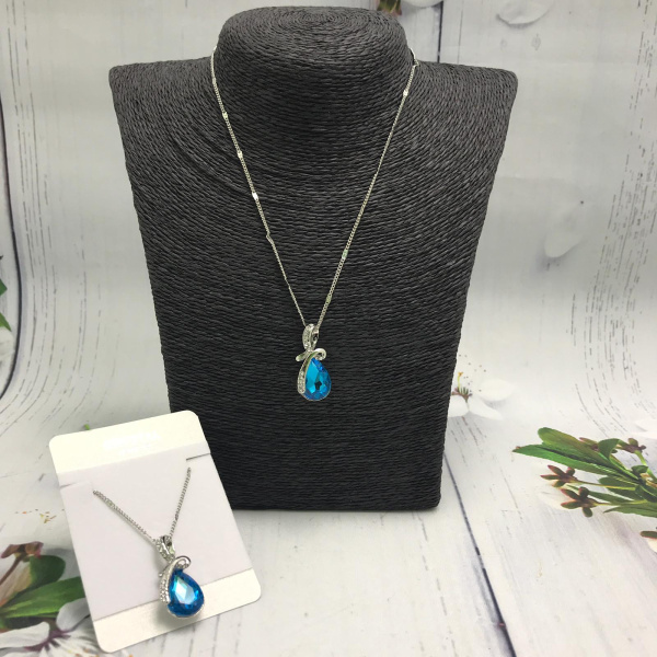 Кулон на цепочке  "Капля Росы"