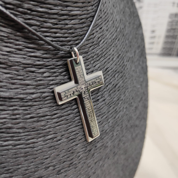 Кулон-подвеска "Крест" два цвета