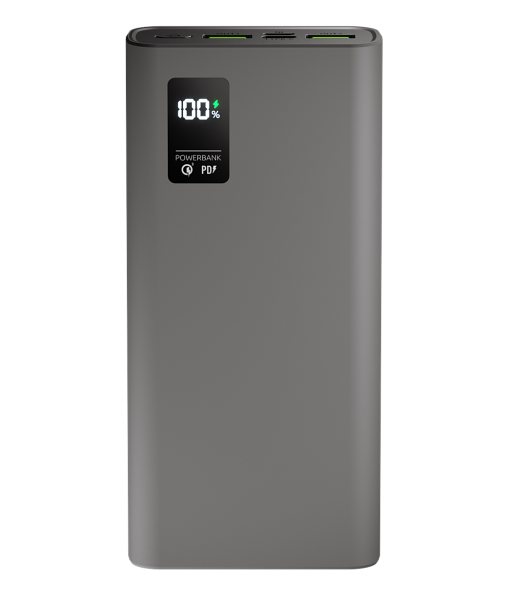 Внешний АКБ QR-20, 20000mAh, space-gray, OLMIO