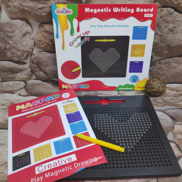 Планшет для рисования магнитами Магнитное рисование (магнитная доска пазл) Magnetic Writing Board MP1828 (27.5 х25.0 х1.0 см)