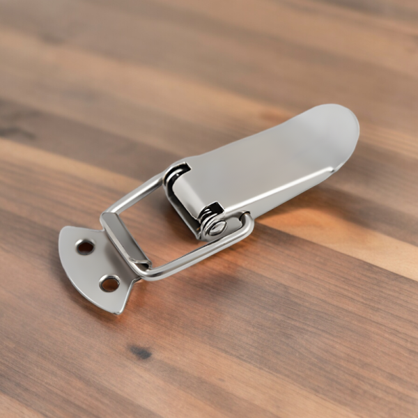 Замок гладкий 128*41,3 мм., Никель / Долговечный и эффективный