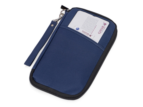 Органайзер для документов «Keep Safe», Цвет темно-синий