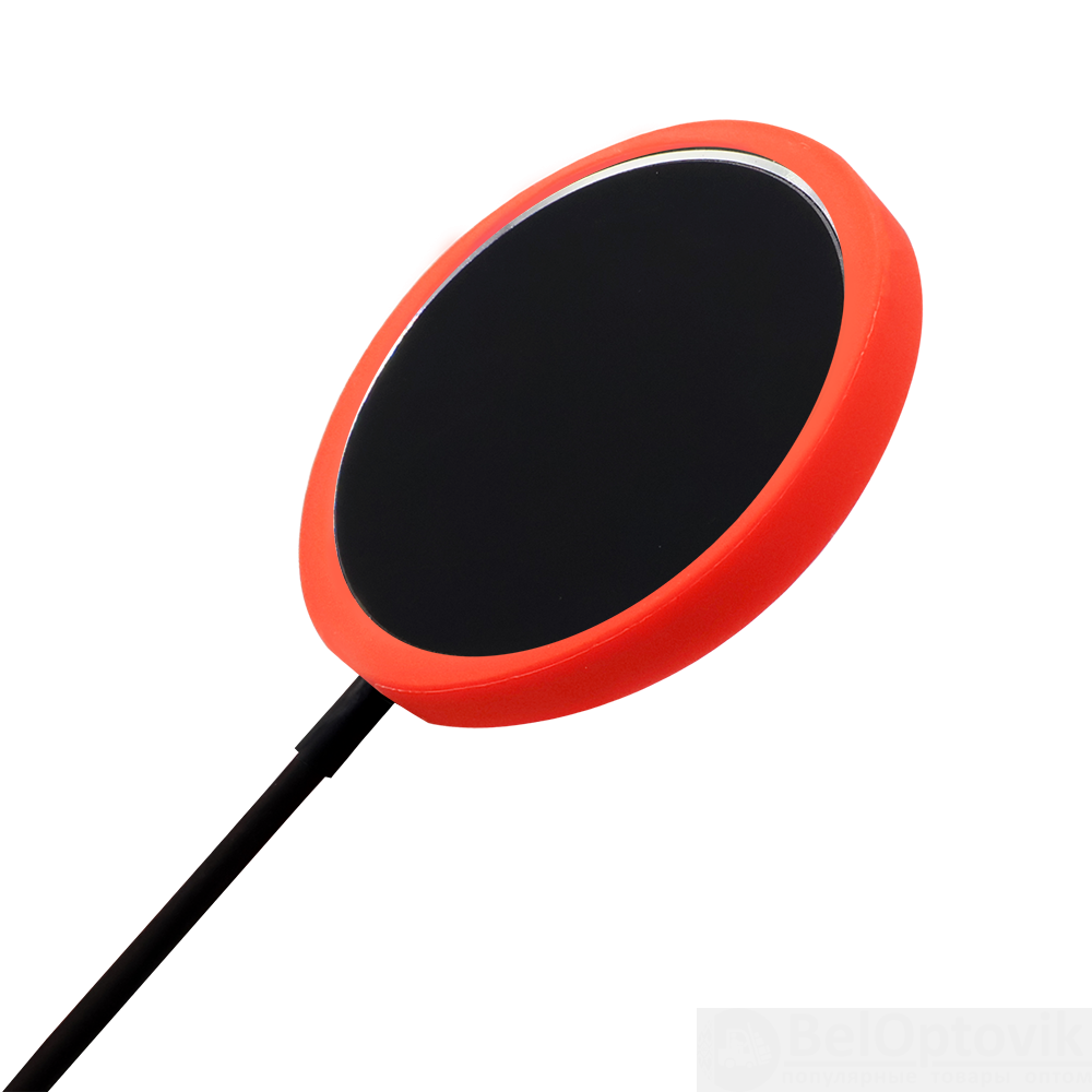 Беспроводное магнитное зарядное устройство Fomax 15W To Go, черный/красный