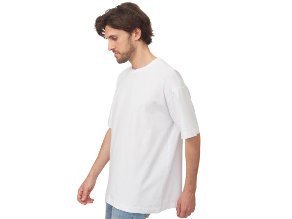 Футболка оверсайз «Vienna» унисекс, Размер XL, Цвет белый