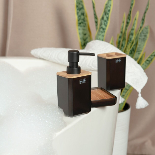 Набор пластиковых аксессуаров для ванной Экограни, FRESH CODE