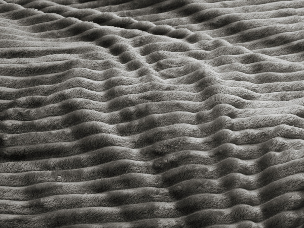 Плед «Wave», Цвет серый