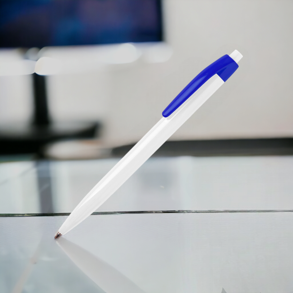 Ручка шариковая Pim / Надежная и качественная с нажимным механизмом