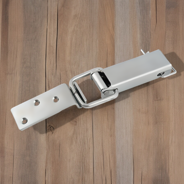 Замок для ящиков 133*47 мм., цинк / Простой и надежный