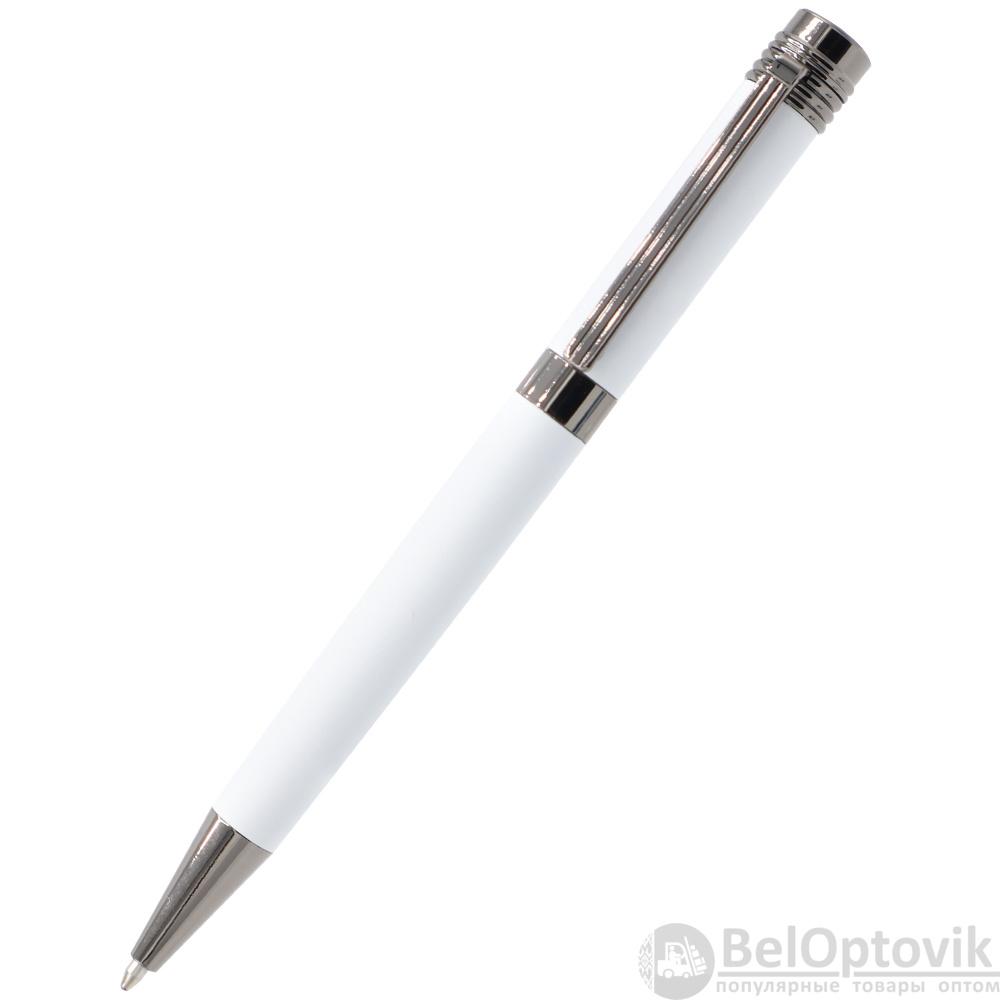 Ручка металлическая Senator, белая
