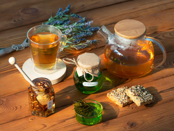 Ложка для меда бамбуковая, Цвет натуральный