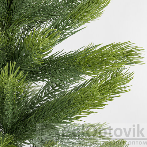 Ель новогодняя искусственная "Premium" 120 см, литой ПЭТ, зеленая, ЗОЛОТАЯ СКАЗКА, 591309
