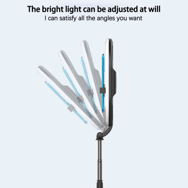 Светодиодная кольцевая лампа блогера для Селфи и Тик Тока с датчиком движения 360 Object + A10