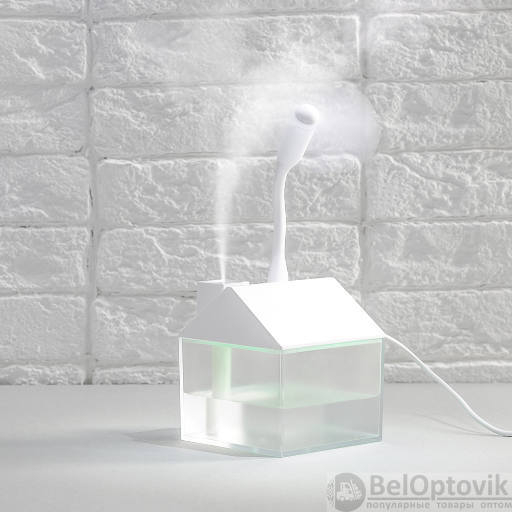 Светодиодный USB увлажнитель Home, белый