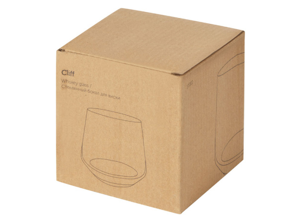 Стеклянный бокал «Cliff», Цвет прозрачный
