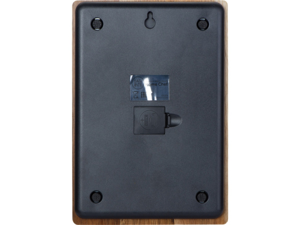 Кухонные весы из акации «Home Chef», Цвет коричневый