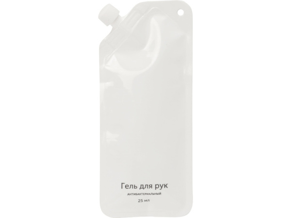 Антисептик для рук в мягкой упаковке, Цвет белый