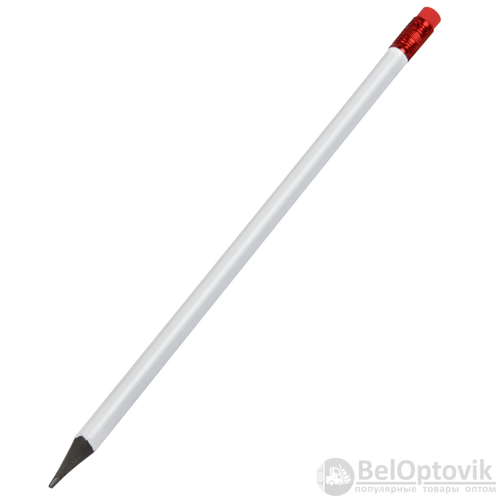 Карандаш из переработанного сырья Unicorn, красный