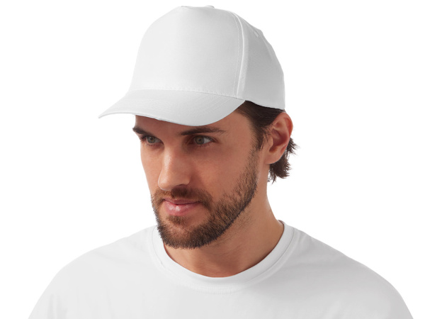Бейсболка «Poly», Размер 56, Цвет белый