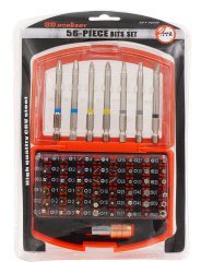 Набор бит для шуруповерта 56 шт.