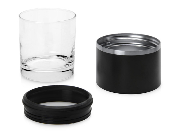 Тумблер для виски «WHISKEY KUZIE», Цвет серебристый