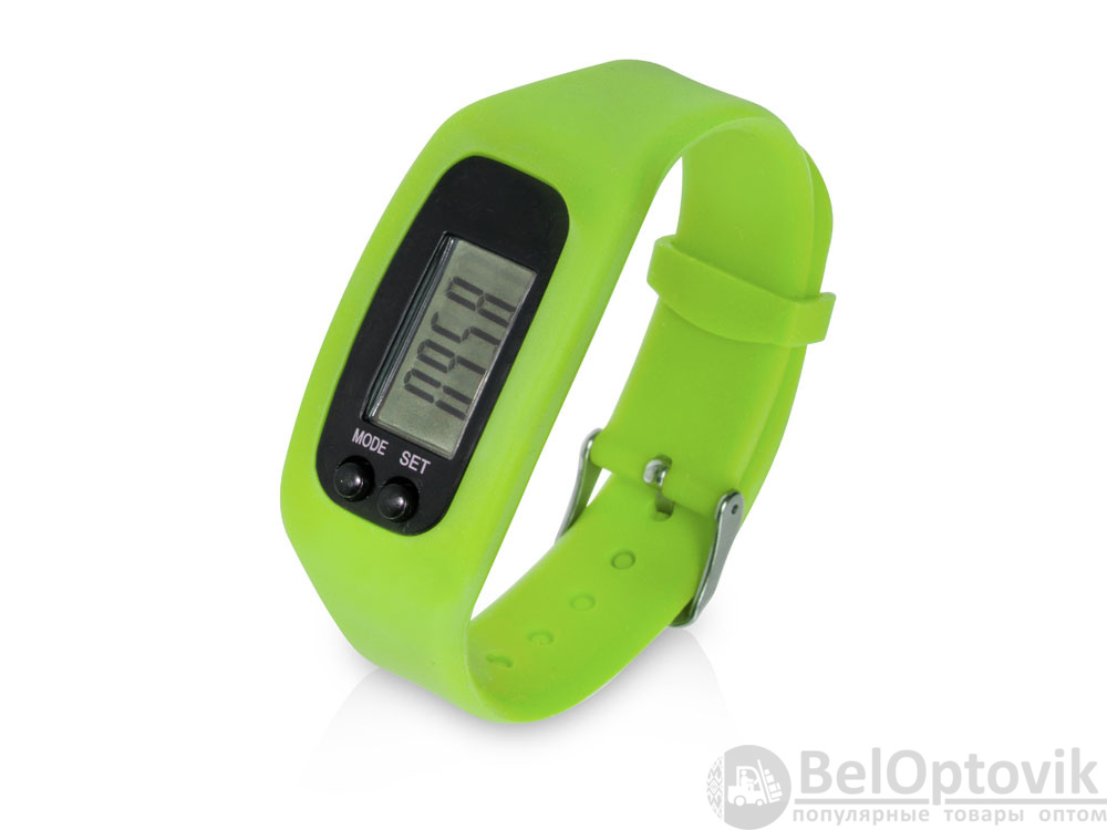 Часы с шагомером «Ridley», Цвет лайм