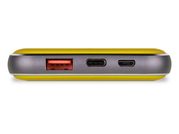 Внешний аккумулятор «NEO Electron», 10000 mAh, Цвет желтый