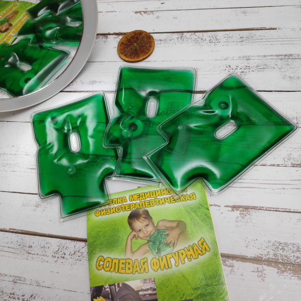 Солевая грелка Руковичка (12,0 х 8,0  см)