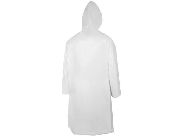 Дождевик «Hawaii pro» c чехлом унисекс, Размер M-L, Цвет белый