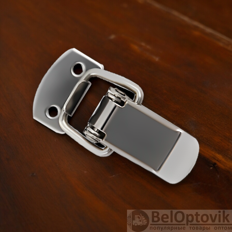 Замок гладкий из Никеля 46,46*20,7 мм / Простой в установке и использовании