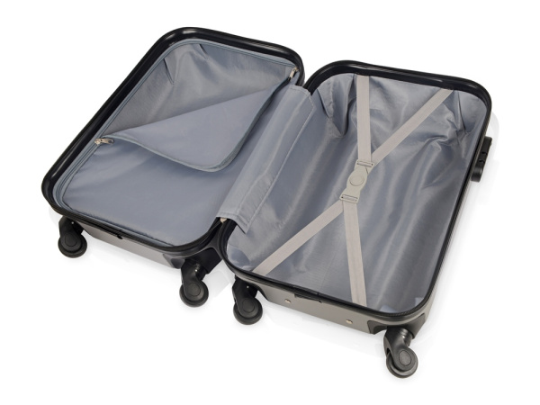 Чемодан Travel, Цвет серый