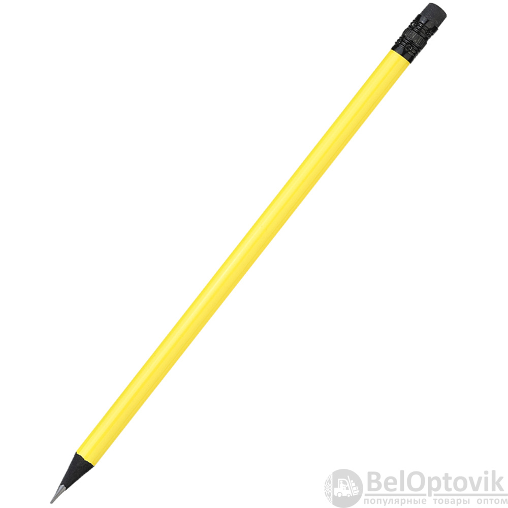 Карандаш с цветным корпусом Negro, желтый