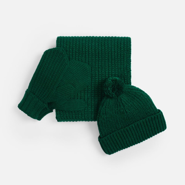 Варежки Nordkyn, темно-зеленые, размер L/XL
